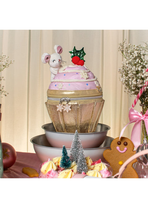 Vendula London Sugarloaf Bakery Cupcake Tas Goud – foto 5