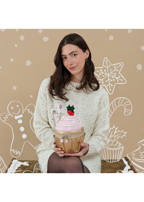 Vendula London Sugarloaf Bakery Cupcake Tas Goud – foto 9
