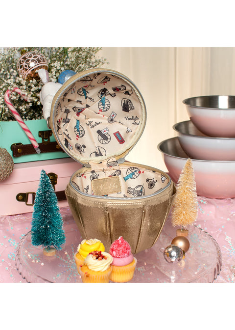 Vendula London Sugarloaf Bakery Cupcake Tas Goud – foto 11