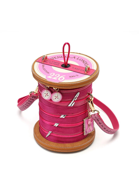 Vendula London Sewing Box Scrapbook Cotton Reel Schoudertas - productfoto 6