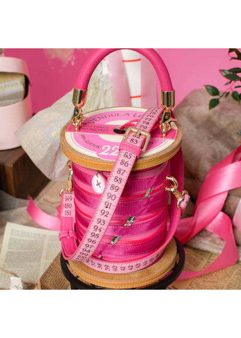 Vendula London Sewing Box Scrapbook Cotton Reel Schoudertas - productfoto 8