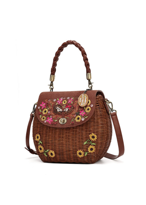 Vendula London Flower Shop Amber Edition Basket Handtas - productfoto 4