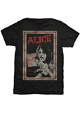 Band Shirts Alice Cooper Vintage Poster T-Shirt Black