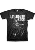 Band Shirts Elvis Presley Jailhouse Rock T-Shirt Black