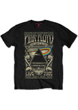 Band Shirts Pink Floyd Carnegie Hall Poster T-Shirt Black