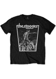 Band Shirts Stooges Iggy Pop Crowdwalk T-Shirt Black