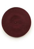 Banned Claire 50's Beret Burgundy