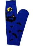 Banned Full Moon Witches Socks Blue