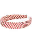 Banned Harriet 50's Gingham Headband Red