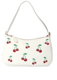Banned Wild Cherry 50's Shoulderbag Offwhite