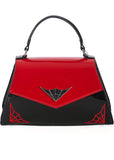 Banned Maybelle Spiderweb Mini Bag Red