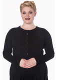 Banned Dolly 50's Cardigan Black