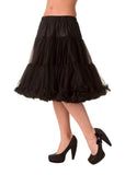 Banned 50's Petticoat Knee Length Black