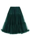 Banned 50's Petticoat Lang Dark Green