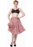 Banned 50's Petticoat Long Old Pink