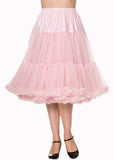 Banned 50's Petticoat Long Light Pink