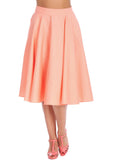 Banned Mini Polka Queen 50's Swing Skirt Pink