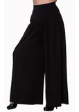 Banned Indiana 70's Palazzo Trousers Black
