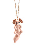 Camp Hollow Axoloth Necklace Pink