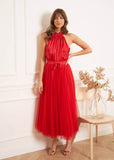 Choklate Paris Amore Tulle Skirt Red