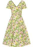 Collectif Maria English Orchard 50's Swing Dress Multi