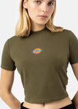 Dickies Dames Maple Valley T-Shirt Military Green