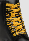 Dr. Martens Logo Laces Flat 8 Eyes Yellow and Black