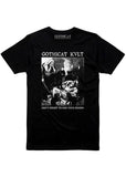 Gothicat Kvlt Feed your Demons Girly T-Shirt Black