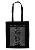 Gothicat Meow Division Tote Bag Black