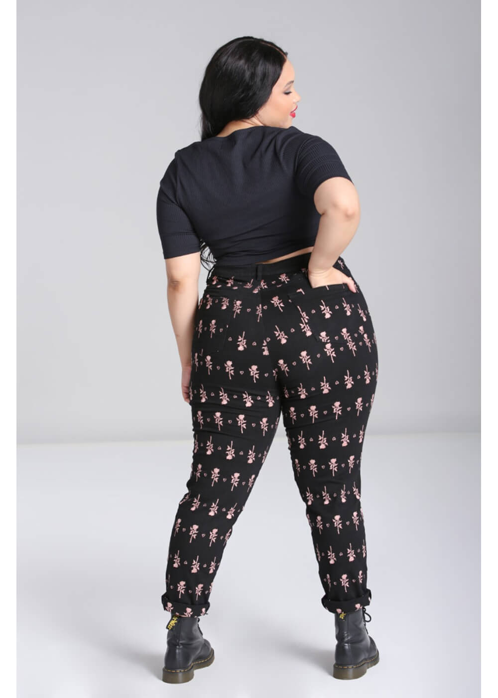 Nora Flocked Trousers