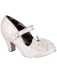 Irregular Choice Piccolo Sequins 50's Pumps Ivory