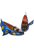 Irregular Choice x Justice League Batmobile Kicks Ballerina's Navy Blue