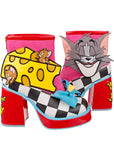 Irregular Choice x Tom and Jerry Sneaky Snack Boots