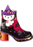 Irregular Choice x Hello Kitty Hello Witchy Boots Black