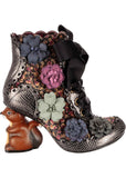 Irregular Choice Nuts About You Squirrel 60's Boots Black