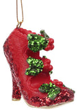 Irregular Choice Christmas Holly Jolly Ornament Red