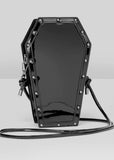 Killstar Kihilist Unconfirmed Coffin PVC Shoulderbag Black