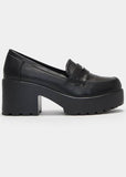 Koi Footwear Vigo Platform 60's Shoes Black