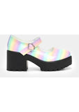 Koi Footwear Tira Candy Dreams Rainbow 60's Mary Janes Pumps Multicolour