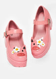 Koi Footwear Tira Two Little Piggies Mary Jane Pumps Pink
