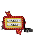 Loungefly Beetlejuice Graveyard Sign Crossbody Bag