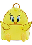 Loungefly Looney Tunes Tweety Plush Backpack Yellow