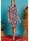 Onjenu Tammy Vega 70's Pencil Dress Multi