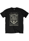 Peaky Blinders Mens Soundtrack T-Shirt Black