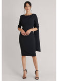 Pretty Dress Company Dovima Bel-Air 50's Pencil Dress Black