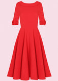 Pretty Dress Company Hollywood 50's Swing Dress Red
