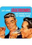 Retro Fun Coaster Lets Drink Jagerbombs