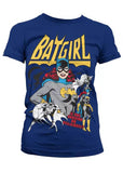 Retro Movies DC Comics Batgirl T-Shirt Girly Navy