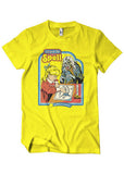Retro Movies Rhodes Learn To Spell T-Shirt Yellow