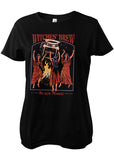 Retro Movies Rhodes Witches Brew Black Magic Girly T-Shirt Black